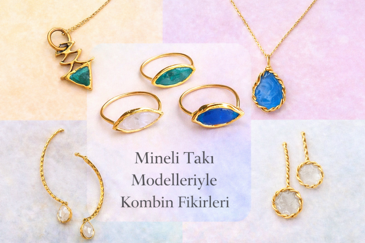 Mineli Takı Modelleriyle Kombin Fikirleri