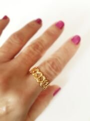 Delikli Bant Yüzük