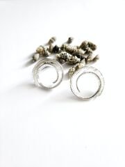 Helezon Gümüş Küpe