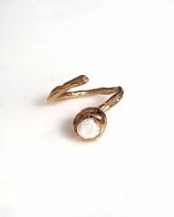 İnci Mineli Yılan Yüzük