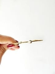 Gümüş Toplu Dokulu Tel Bilezik