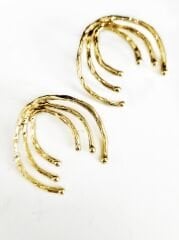 Simetrik Kollu Küpe