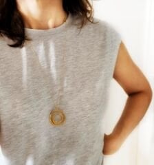 Büyük Spiral Kolye