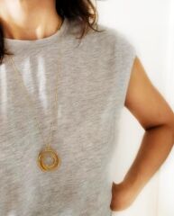 Büyük Spiral Kolye