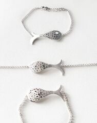 Gümüş Balık Bileklik