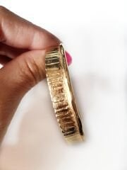 Çizgili Dokulu Bant Bilezik