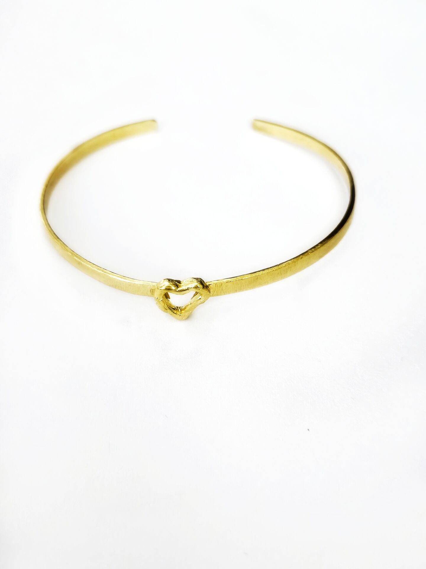 Minik Kalp Bronz Bilezik