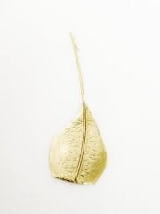 Tek Yaprak Bronz Küpe