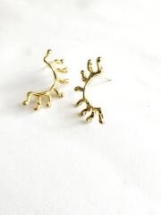 Güneş Bronz Küpe