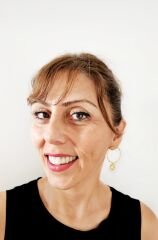 Ucunda Çiçek Yuvarlak Bronz Küpe