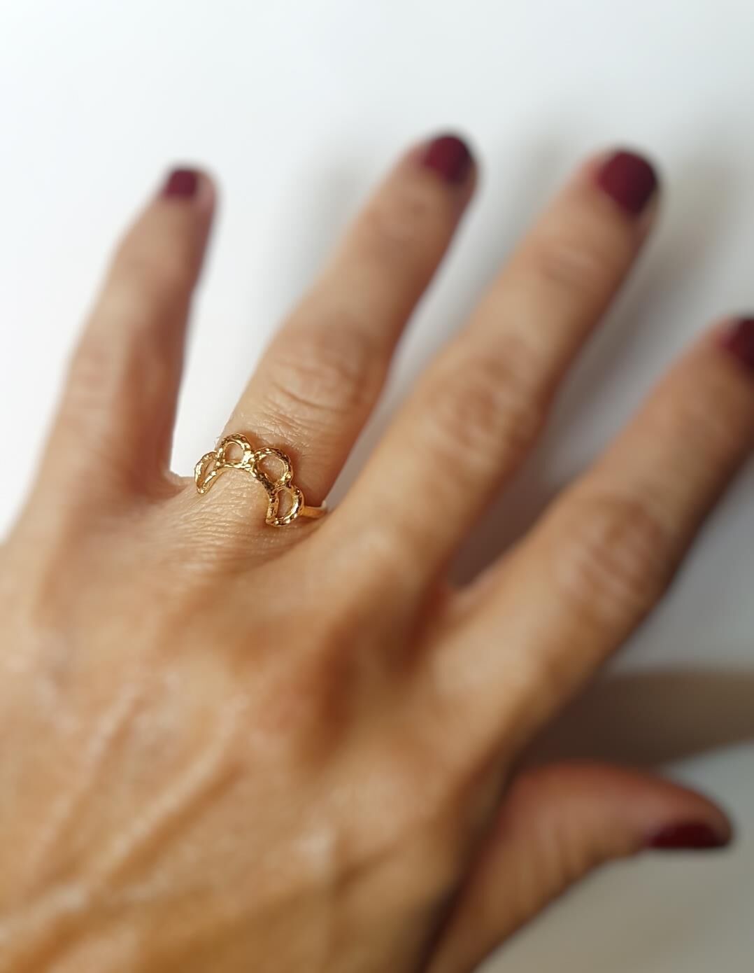 Dantel Bronz Yüzük