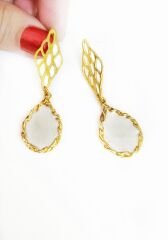 Mineli Damla Tasarım Kadın Küpe