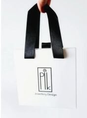 Bordo Nokta Detaylı Modern Tasarım Kadın Yüzük